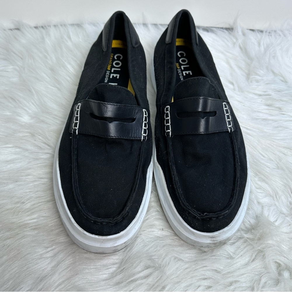 Cole Haan Grand Pro Rally X Penny Loafer Black Men’s C34765 - Picture 2 of 10